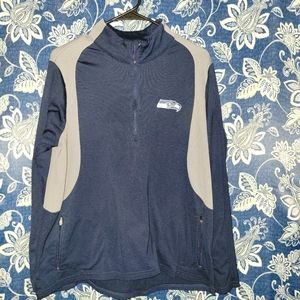 Antigua Navy and Gray Women's Jacket